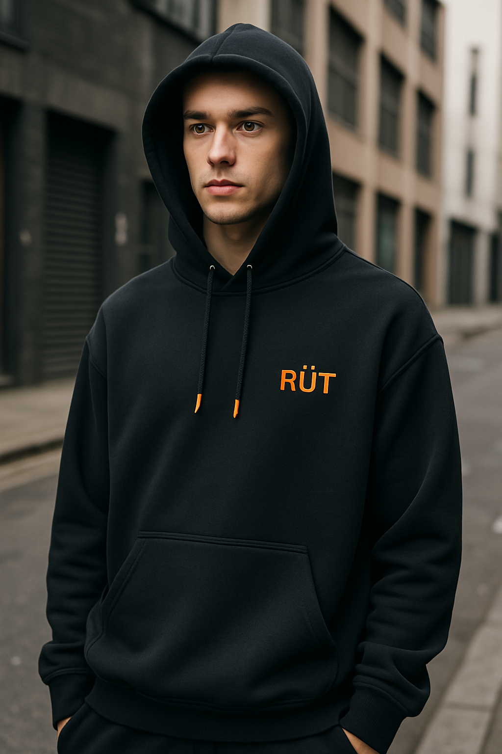 RÜT Black Hoodie